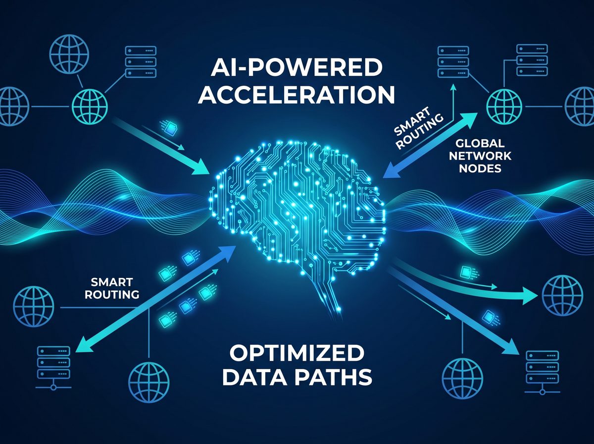 簿和加速器AI智能路由技术
